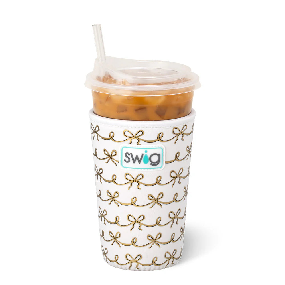 Pretty in Pearl Iced Cup Coolie (Medium - 22-28oz)
