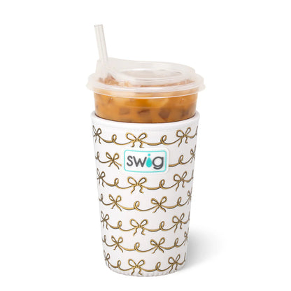 Pretty in Pearl Iced Cup Coolie (Medium - 22-28oz)