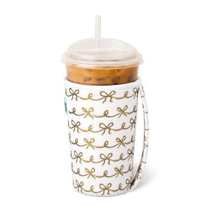 Pretty in Pearl Iced Cup Coolie (Medium - 22-28oz)