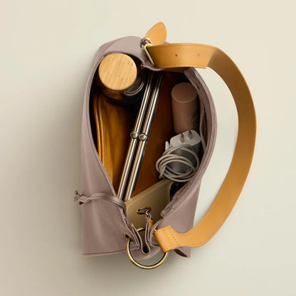 Rayna Warm Adobe Shoulder Handbag