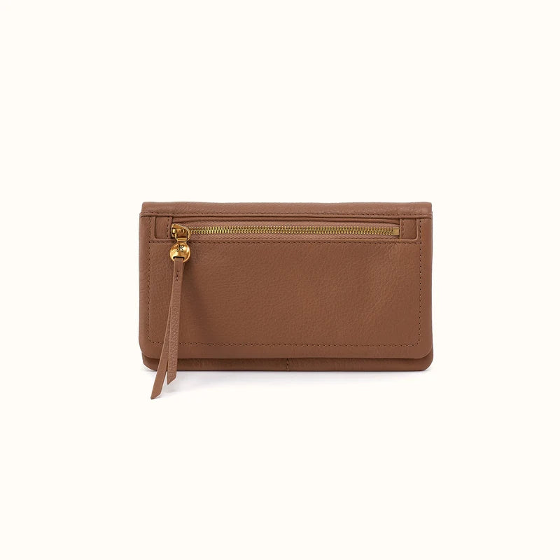 Lumen Continental Timber Brown Wallet