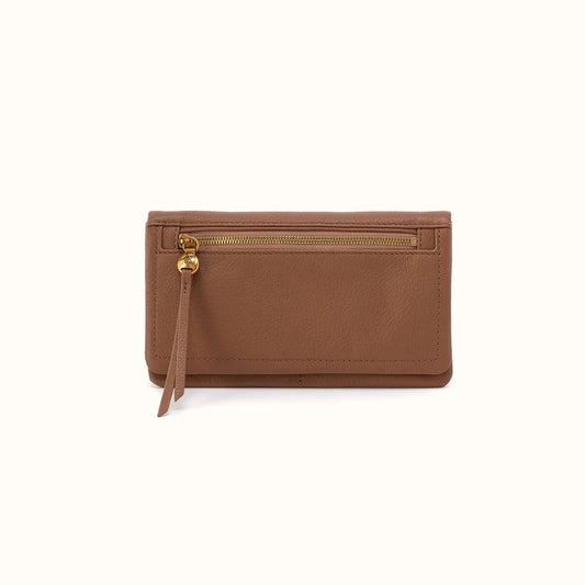 Lumen Continental Timber Brown Wallet