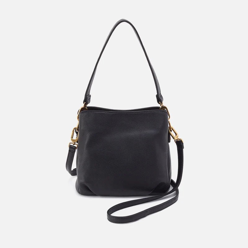 Starr Black Convertible Shoulder Bag