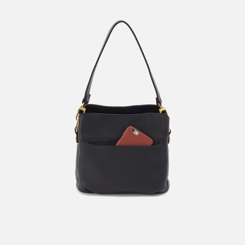 Starr Black Convertible Shoulder Bag