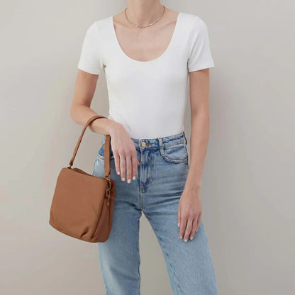 Starr Timber Brown Convertible Shoulder Bag