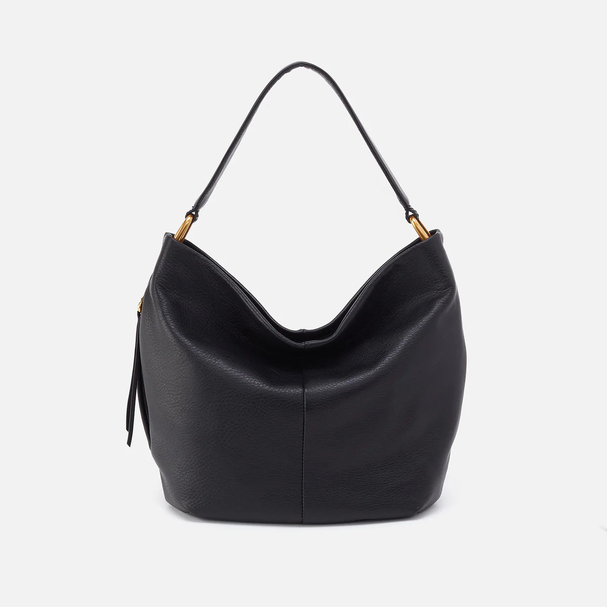 Harley Hobo Black Shoulder Bag