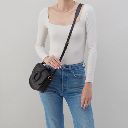Kiva Small Black Crossbody