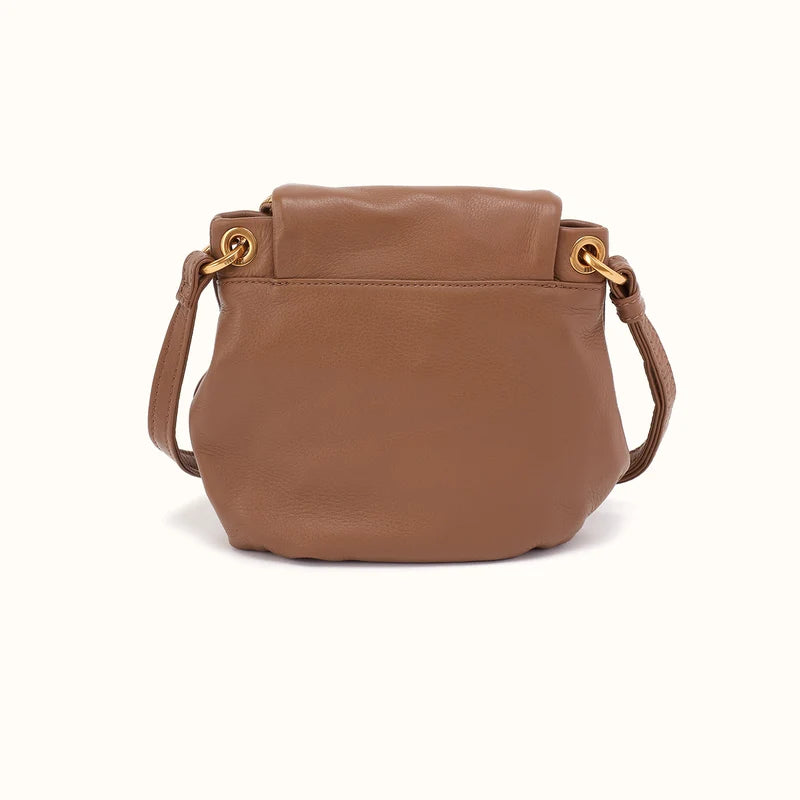 Fern Zip-Flap Timber Brown Crossbody