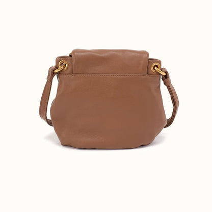 Fern Zip-Flap Timber Brown Crossbody