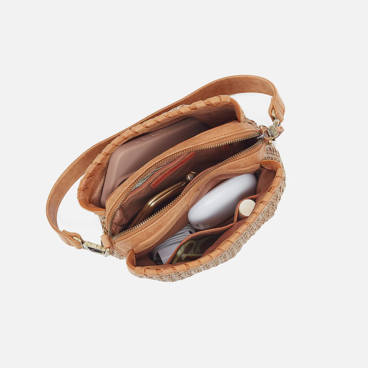 Starr Meadow Woven Straw Convertible Shoulder Bag