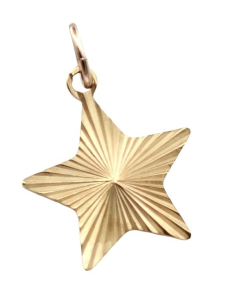 Textured Star Charm