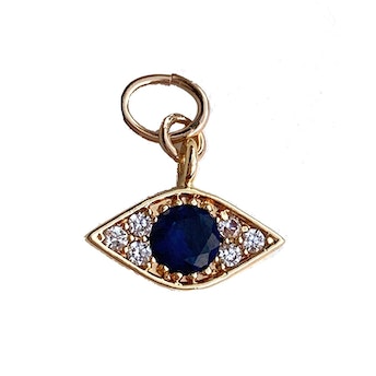 Blue Eye of Protection Charm