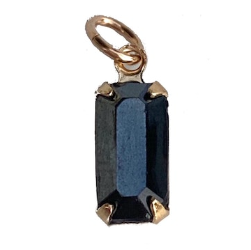 Black Gem Charm