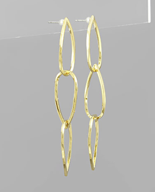 Complete Together Gold Earrings