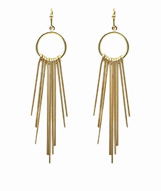 Nothing To Share Gold Earrings