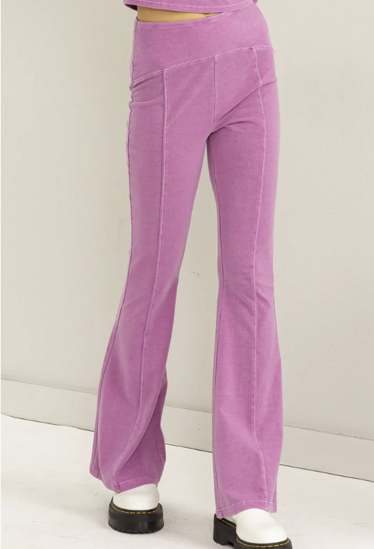 Playing For Keeps Vintage Plum Pants