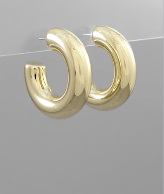 Milly Small Gold Hoops