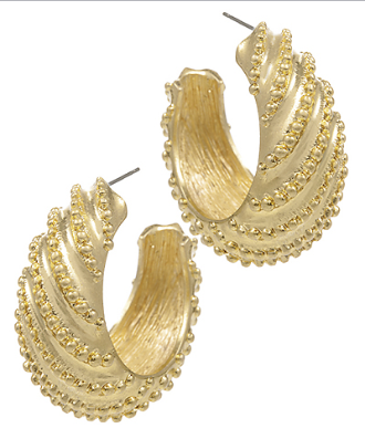 Ada Gold Hoops