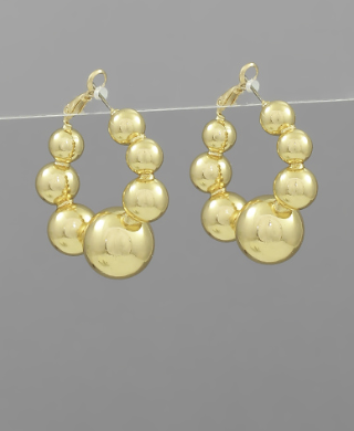 Genesis Gold Hoops