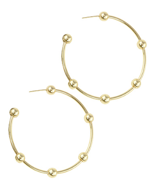 Quinn Gold Hoops