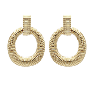 Athena Gold Earrings