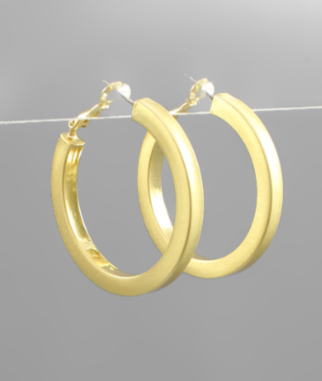 All Mine Gold Hoops