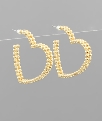 Infinite Connection Gold Hoops