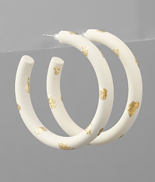 Important Detail Ivory Earrings