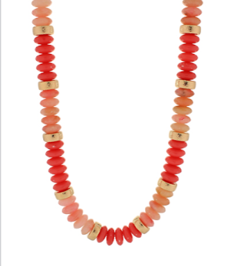 Bold Elegance Pink Necklace