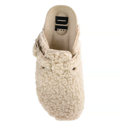 Magnolias Shearling Cream Clog