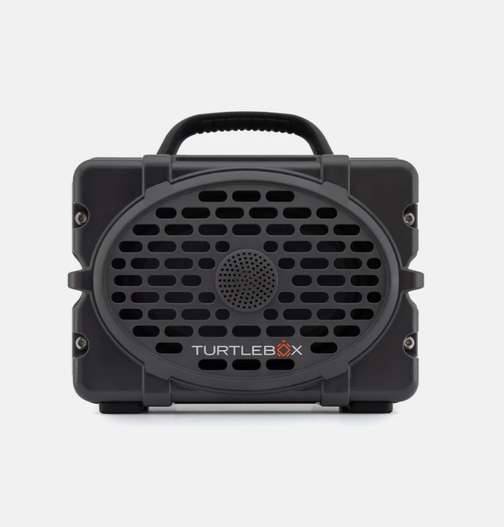 Turtlebox Waterproof Thunderhead Gray Speaker