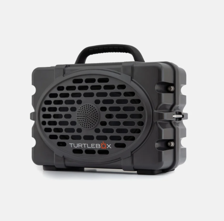 Turtlebox Waterproof Thunderhead Gray Speaker