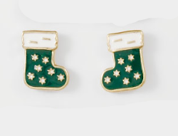 Merry Stocking Earrings