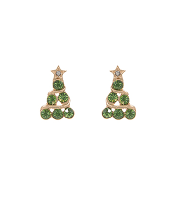 Christmas Tree Stud Earrings