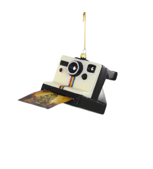 Instant Photo Camera Ornament