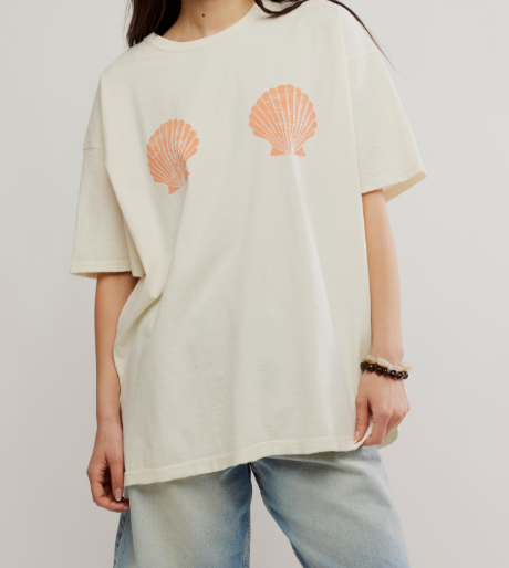Shell Ivory Tee