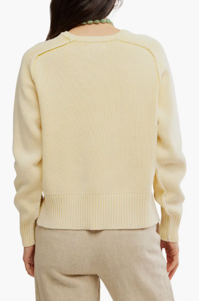 Spring Street Banana Cream Pullover