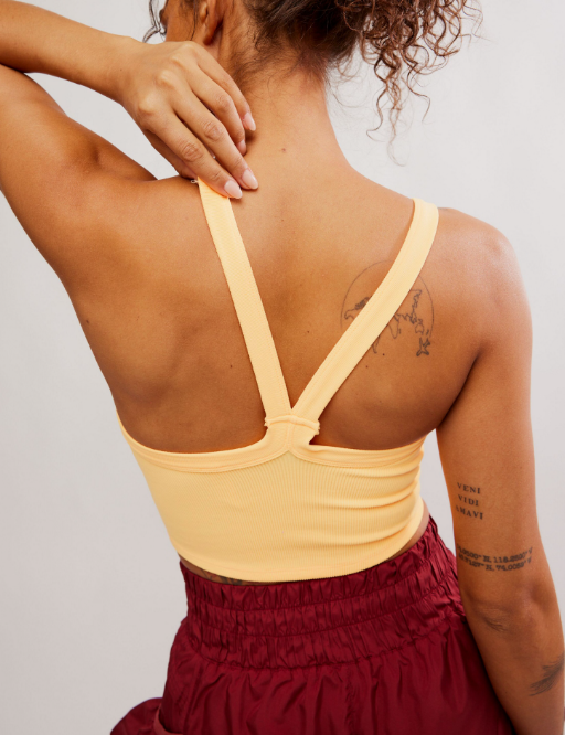 All Clear Neon Clementine Solid Cami