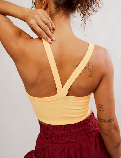 All Clear Neon Clementine Solid Cami