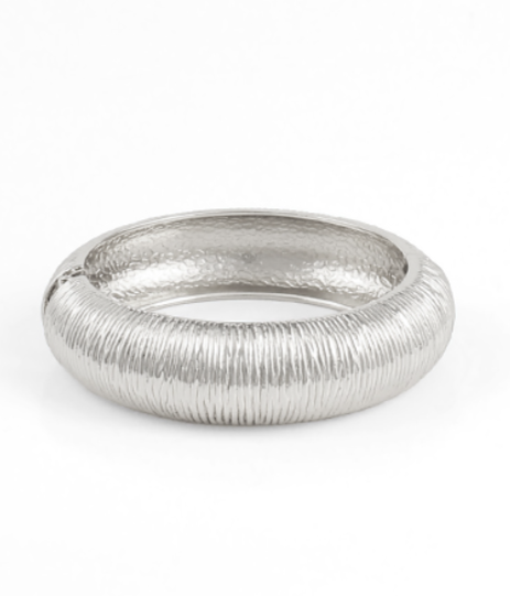 Something to Remember Silver Bangle Bracelet