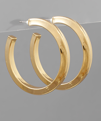 Golden Hour Hoop Earrings