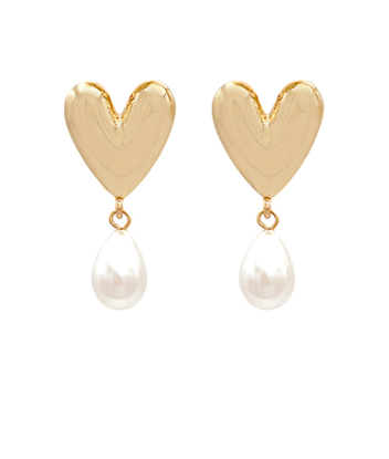 Linked in Love Drop Earrings