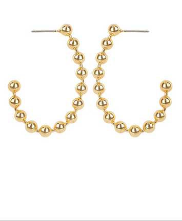 Nothing to Prove Hoop Earrings