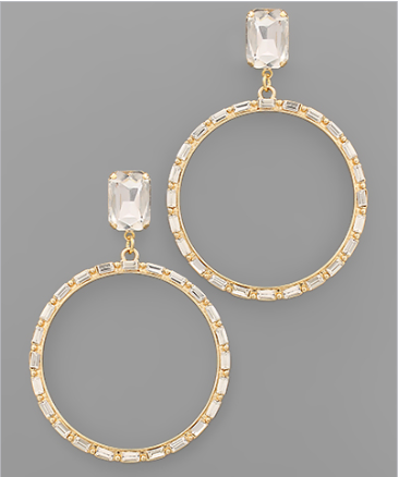 Poetry and Prose Drop Earrings