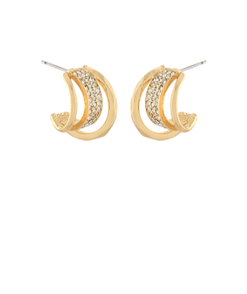 Classic Spark Hoop Earrings