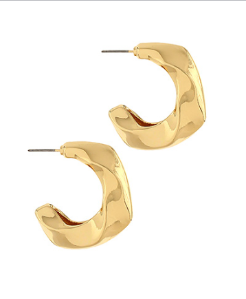 Quite Geometry Hoop Earrings