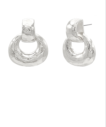 Eternal Radiance Silver Drop Earrings