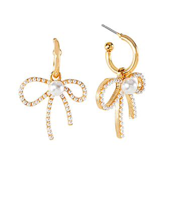 Classic Tie Dangle Earrings