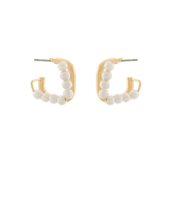 Too Cute To Cancel Hoop Earrings