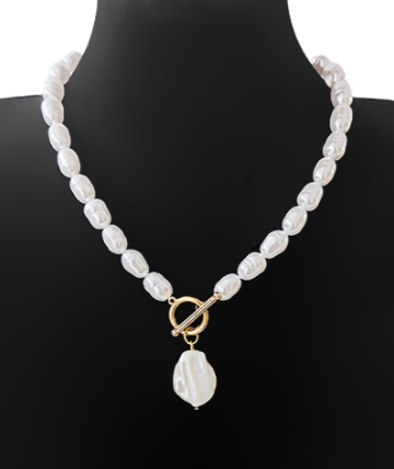Radiant Pearl Necklace